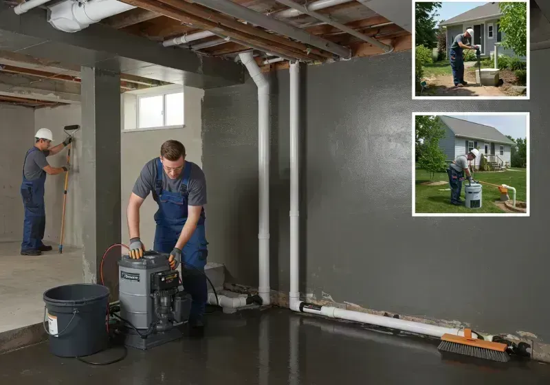 Basement Waterproofing and Flood Prevention process in Lawrence County, MO